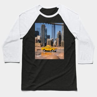 New York Yellow Taxi 2 Baseball T-Shirt